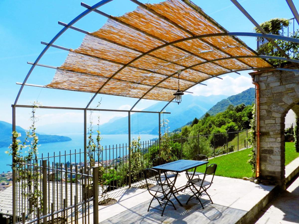 Villa Valuri Vista Magnifica Sul Lago Di Como Appartamento Piano Terra Vercana Exterior foto